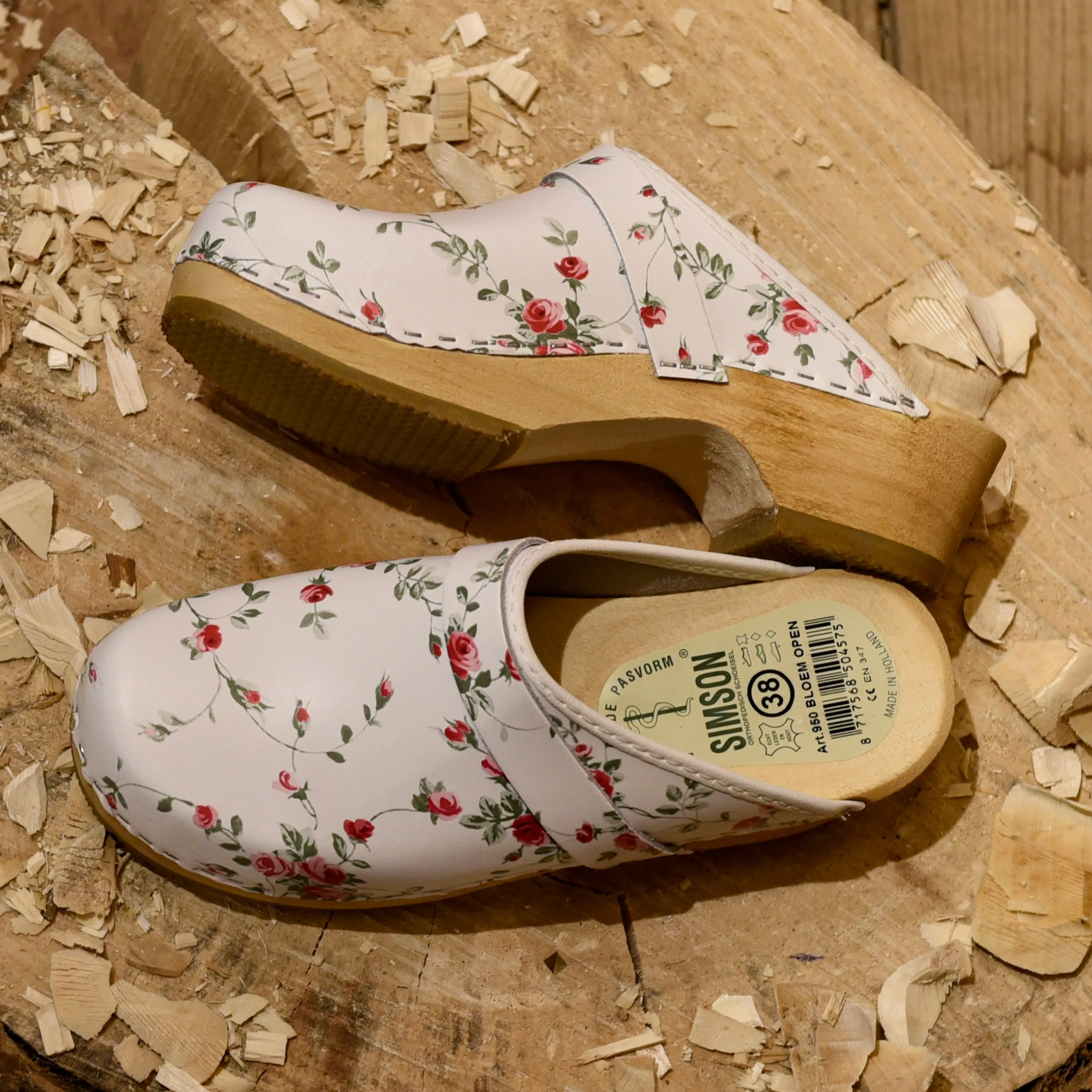 Floral Clogs