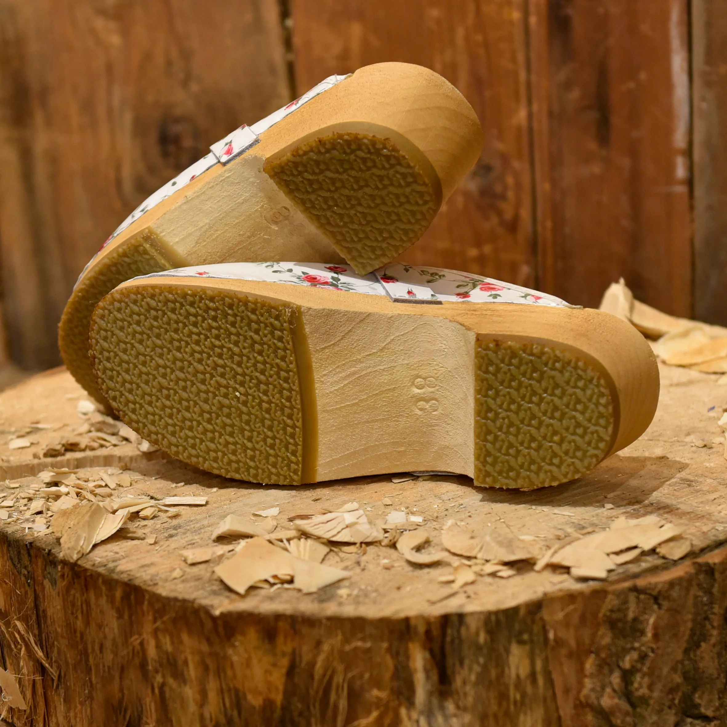 Floral Clogs