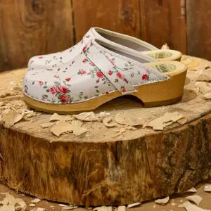 Floral Clogs