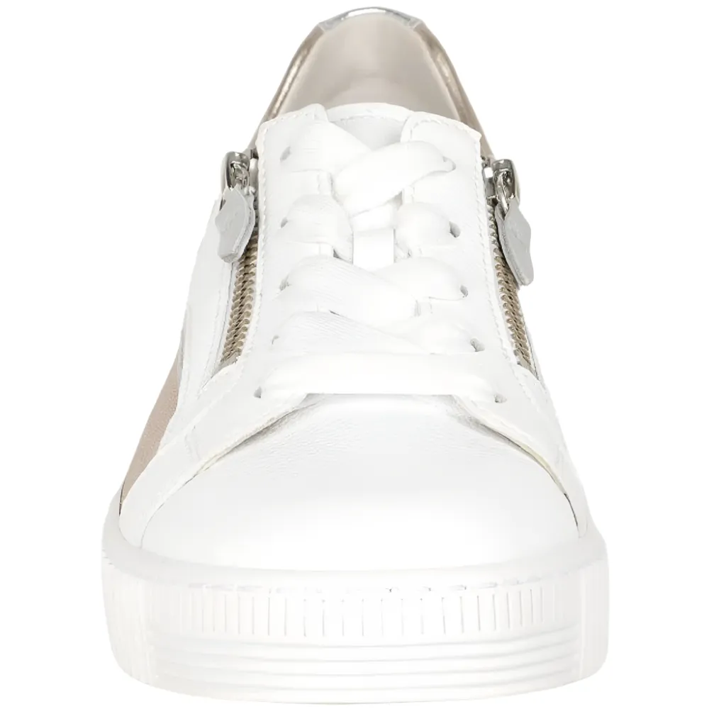 Gabor Wemo Weiss/Silber/Puder Trainers
