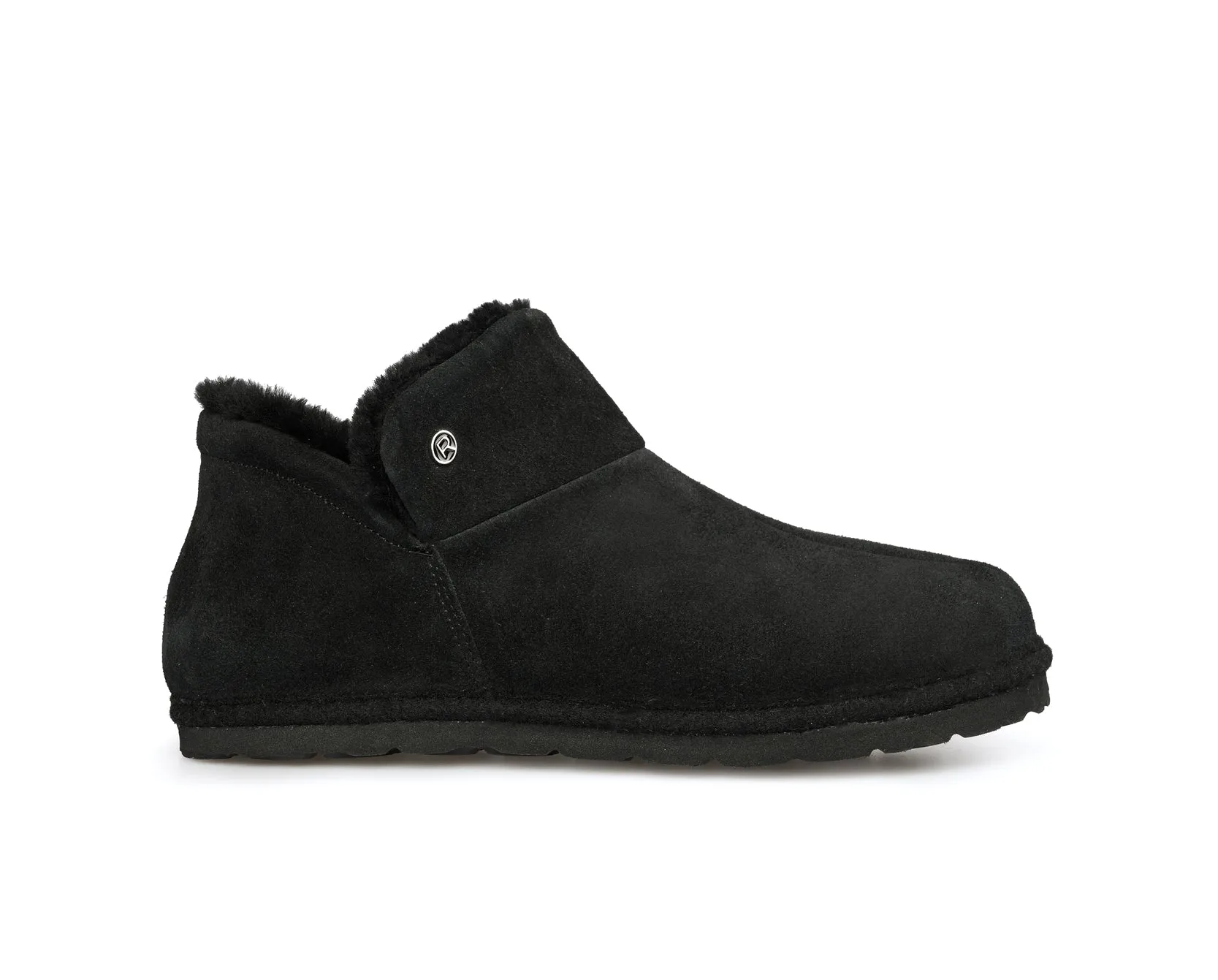 'Gardena' women's indoor warmlined home boot - black