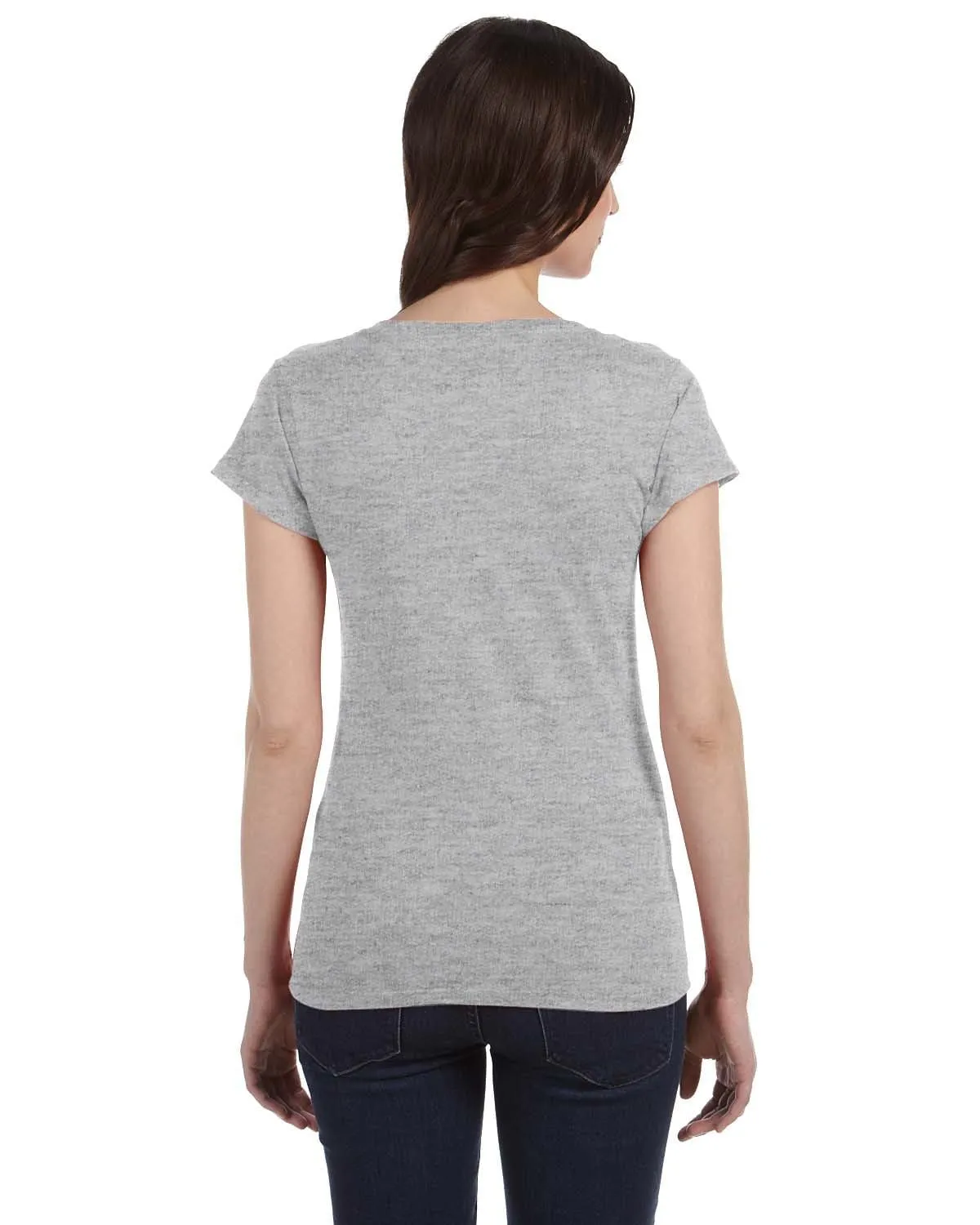 Gildan Ladies SoftStyle V-Neck T-Shirt
