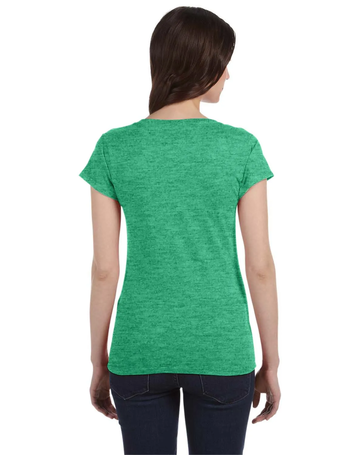 Gildan Ladies SoftStyle V-Neck T-Shirt