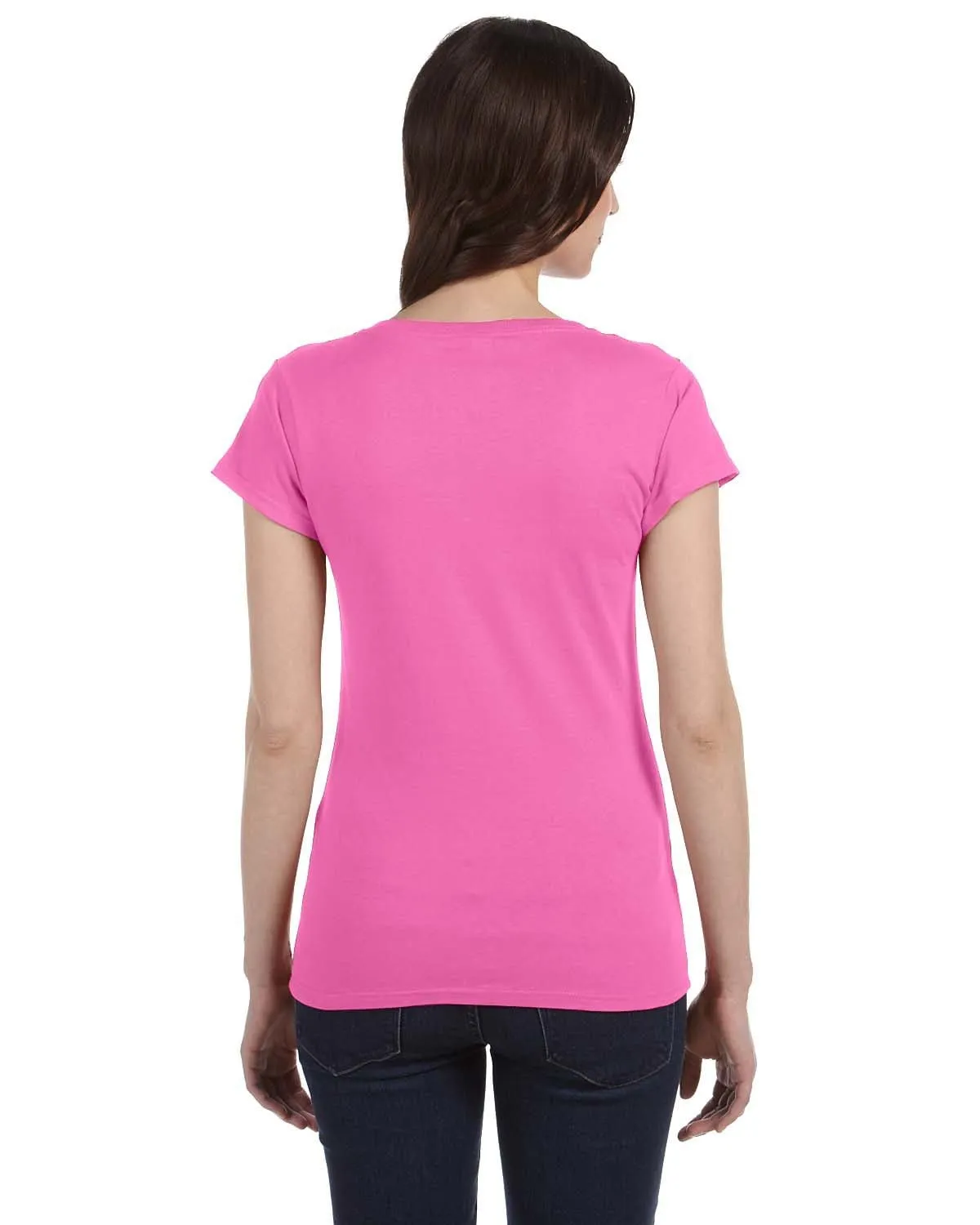 Gildan Ladies SoftStyle V-Neck T-Shirt