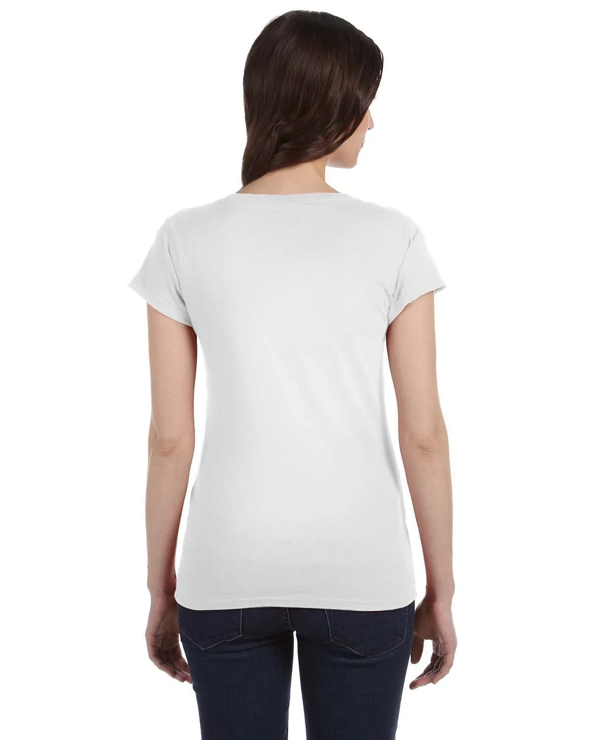 Gildan Ladies SoftStyle V-Neck T-Shirt