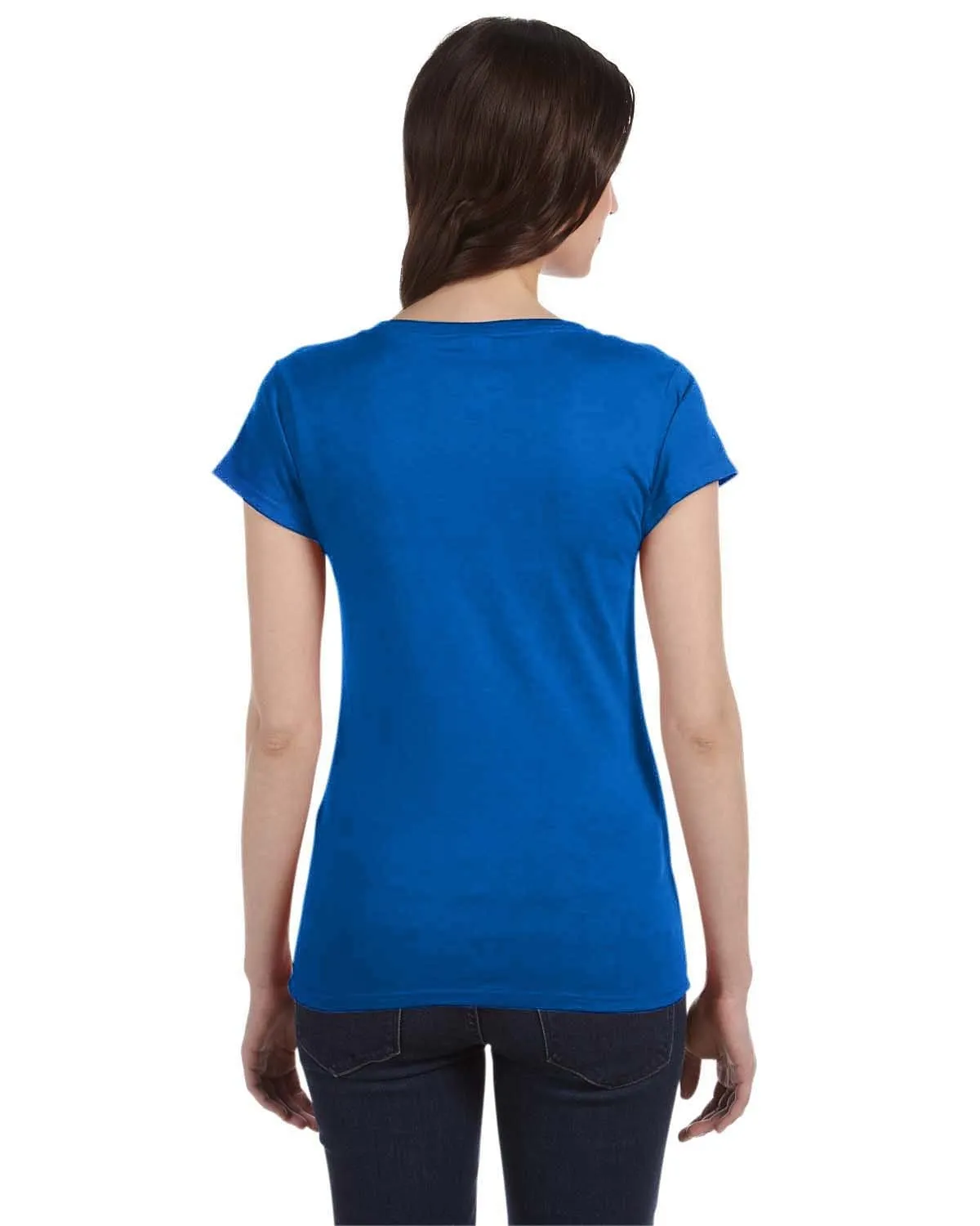 Gildan Ladies SoftStyle V-Neck T-Shirt