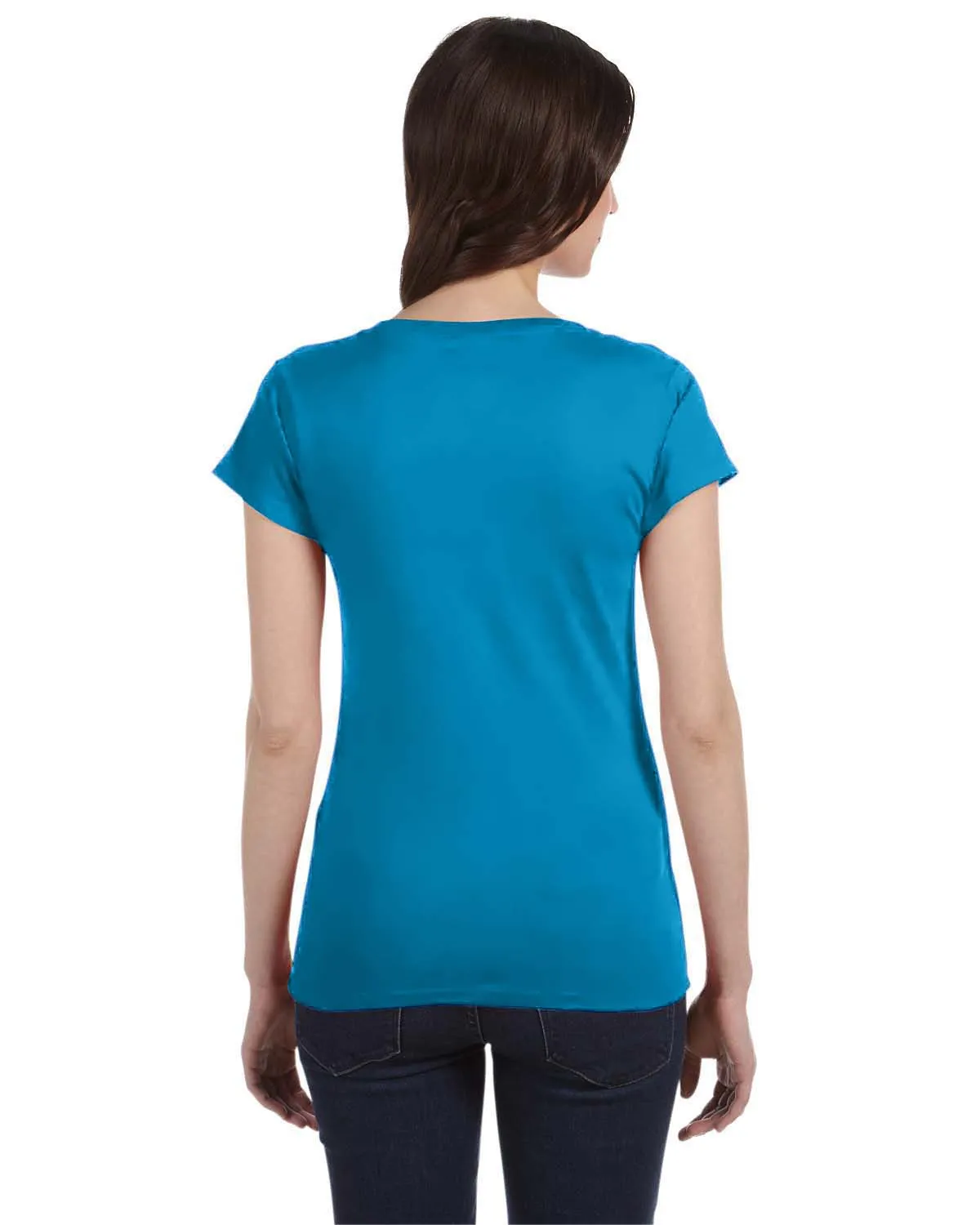 Gildan Ladies SoftStyle V-Neck T-Shirt