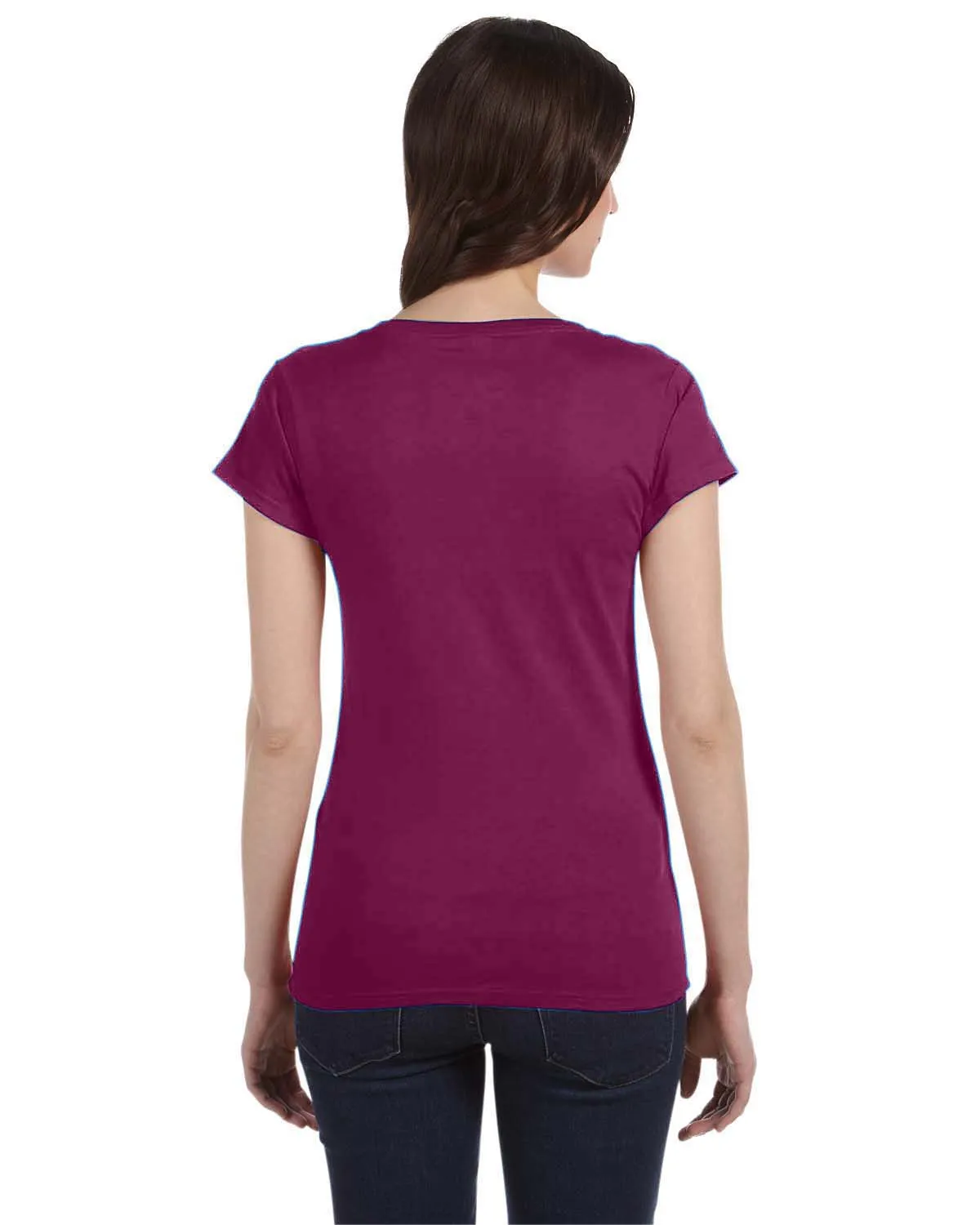 Gildan Ladies SoftStyle V-Neck T-Shirt