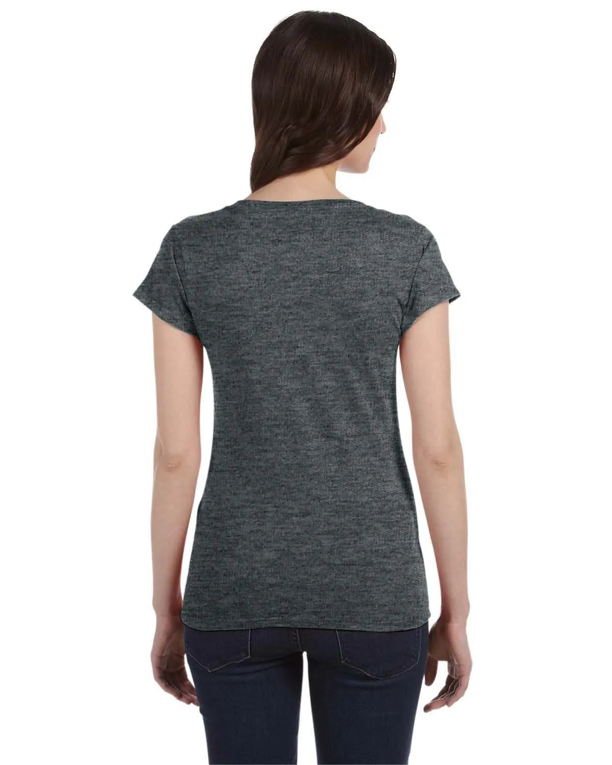 Gildan Ladies SoftStyle V-Neck T-Shirt