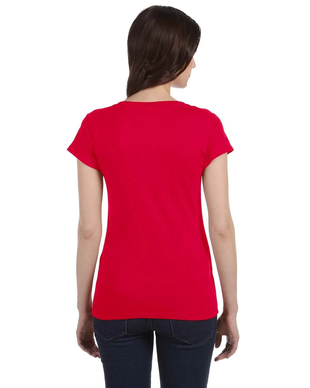 Gildan Ladies SoftStyle V-Neck T-Shirt