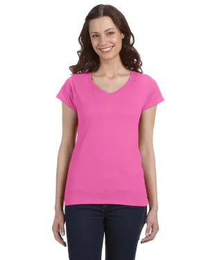 Gildan Ladies SoftStyle V-Neck T-Shirt