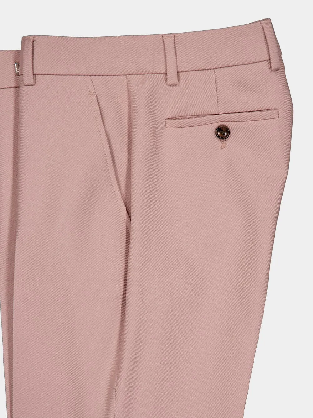 Horsebit-Label Wool Trousers