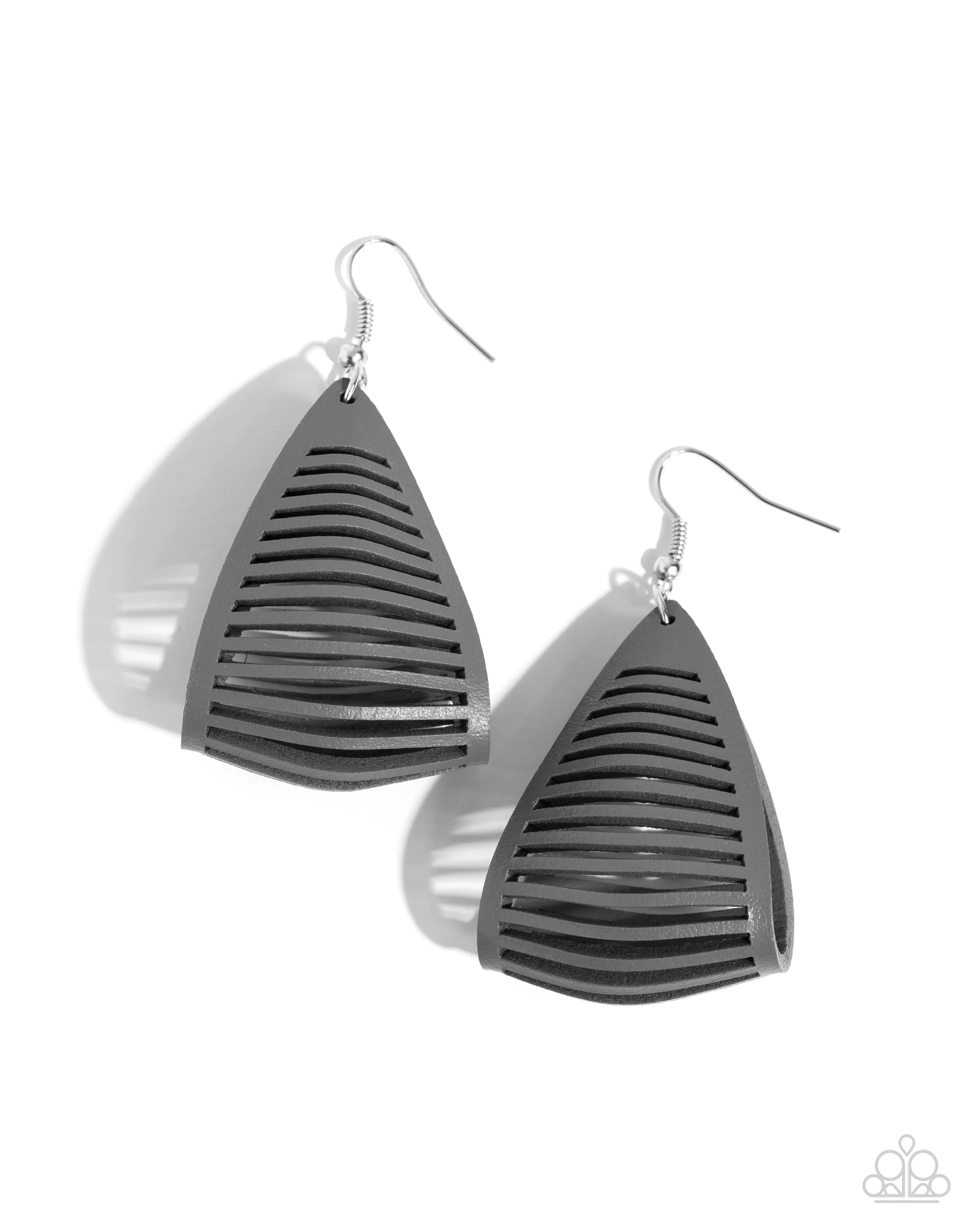 In and OUTBACK - Silver Earrings - Paparazzi Accessories