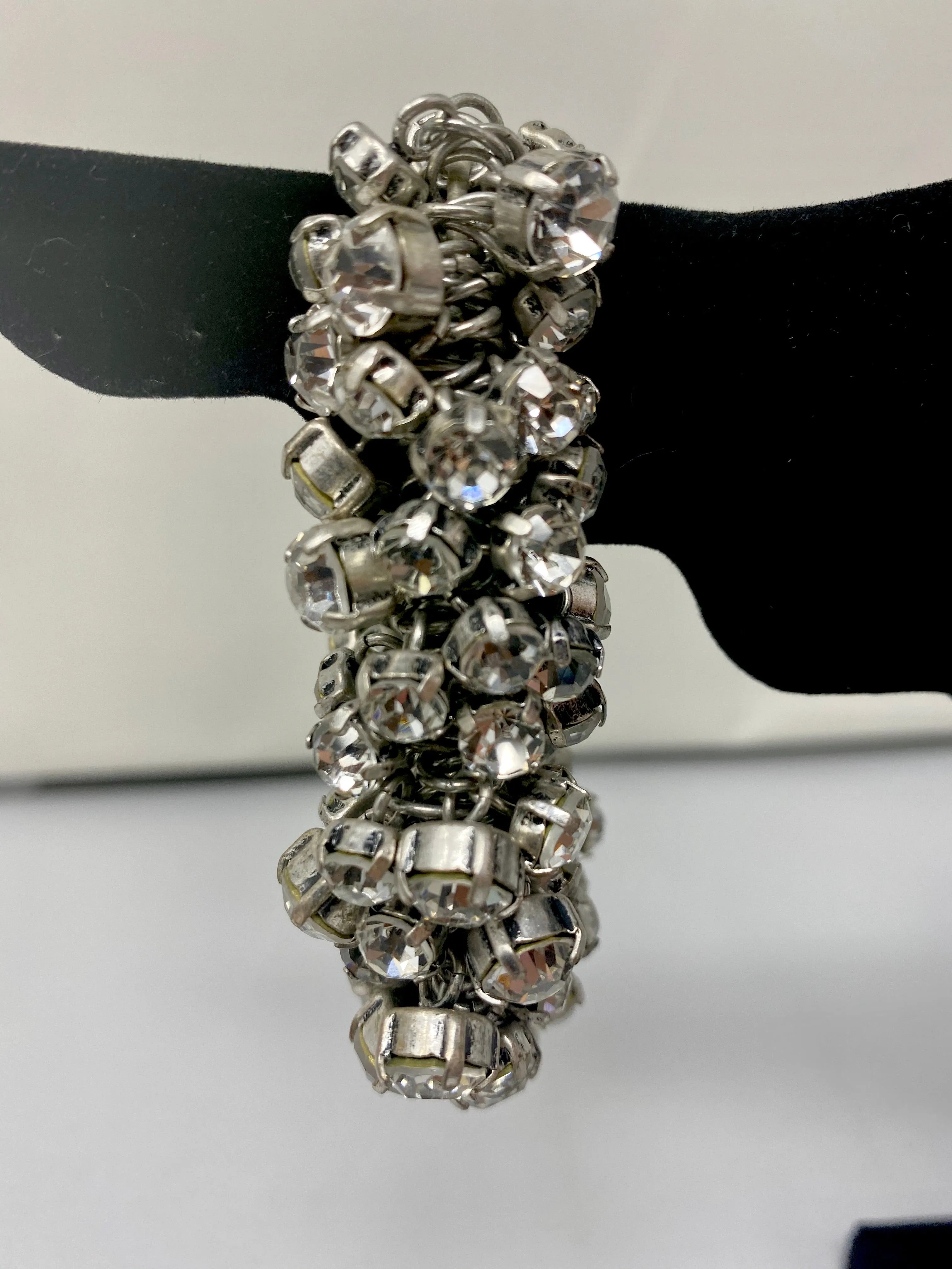 J. Crew Stretch Rhinestone Bracelet