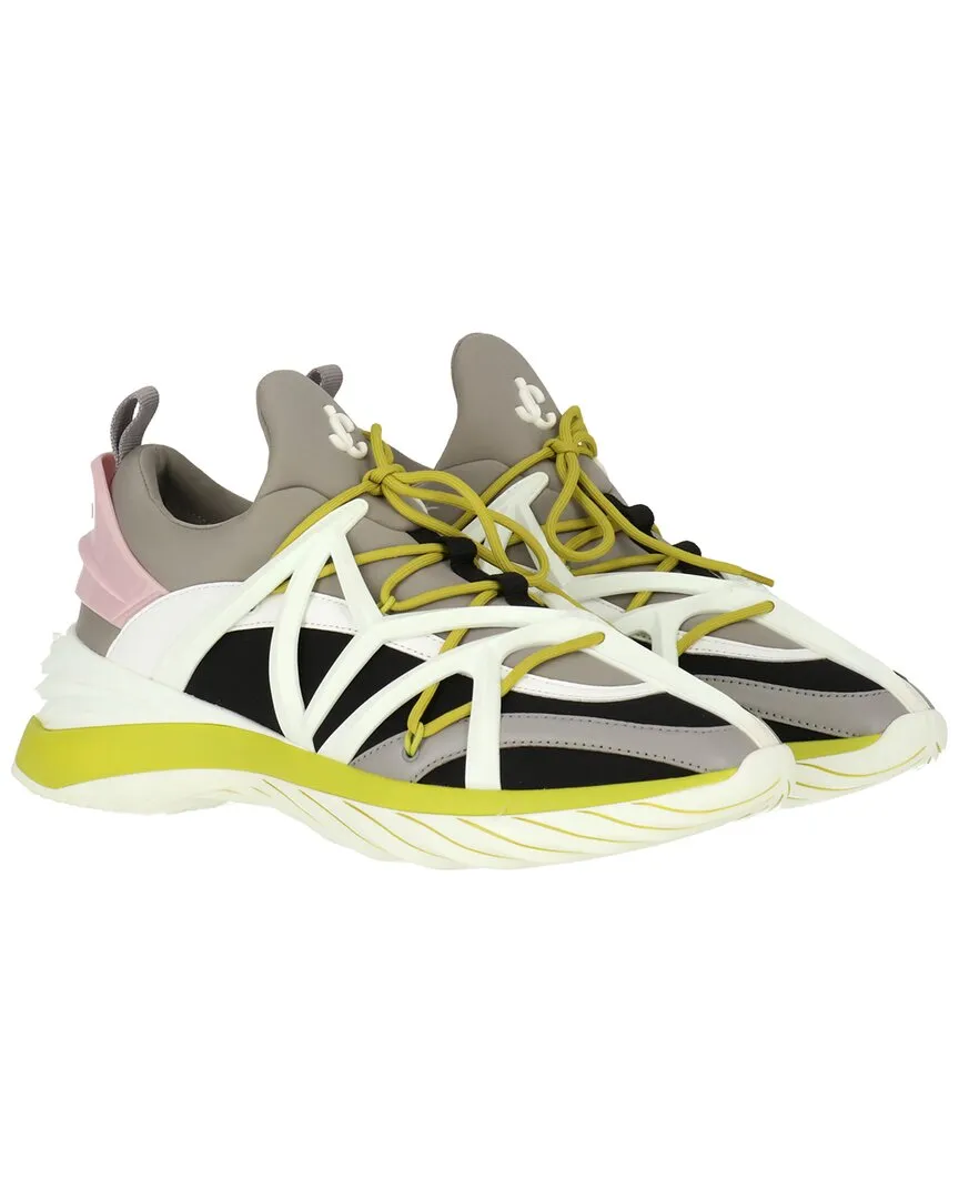 Jimmy Choo Cosmos/F Neoprene & Leather Sneaker