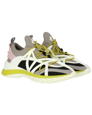 Jimmy Choo Cosmos/F Neoprene & Leather Sneaker