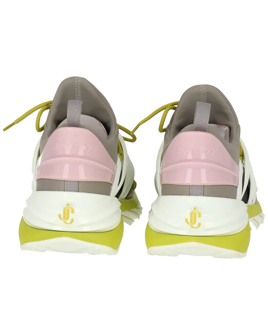 Jimmy Choo Cosmos/F Neoprene & Leather Sneaker