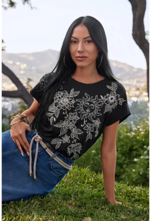 Johnny Was Addison Relaxed Tee