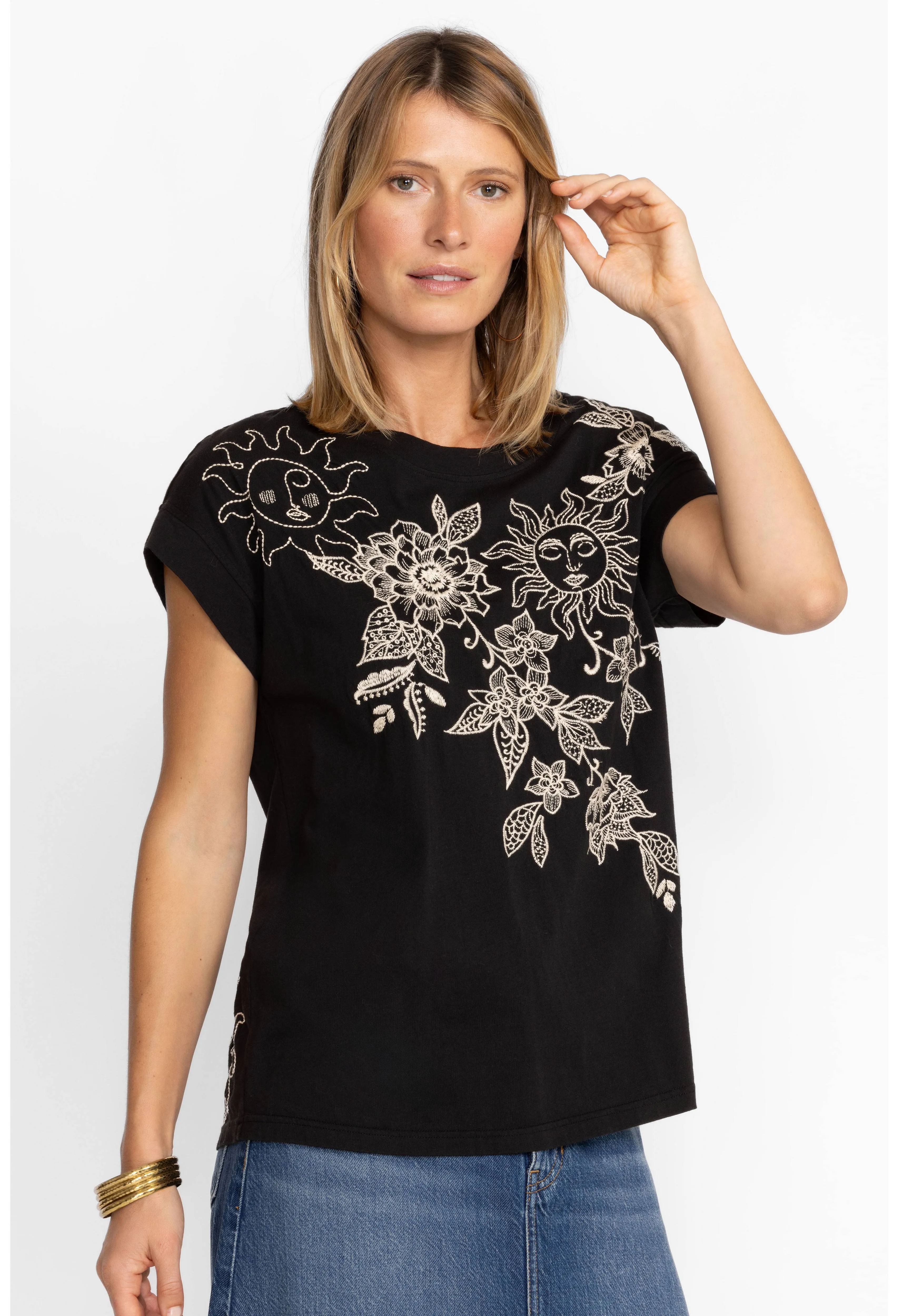 Johnny Was Addison Relaxed Tee