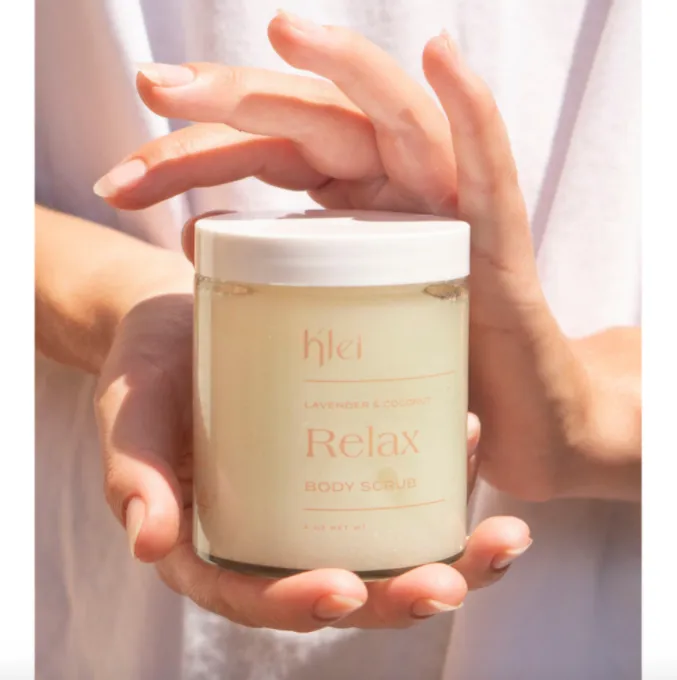 klei / relax - body scrub - lavender & coconut