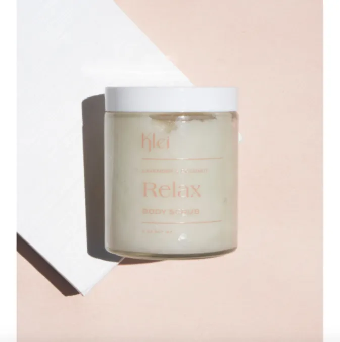 klei / relax - body scrub - lavender & coconut