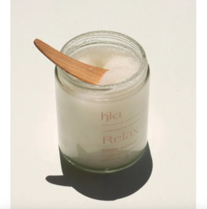 klei / relax - body scrub - lavender & coconut