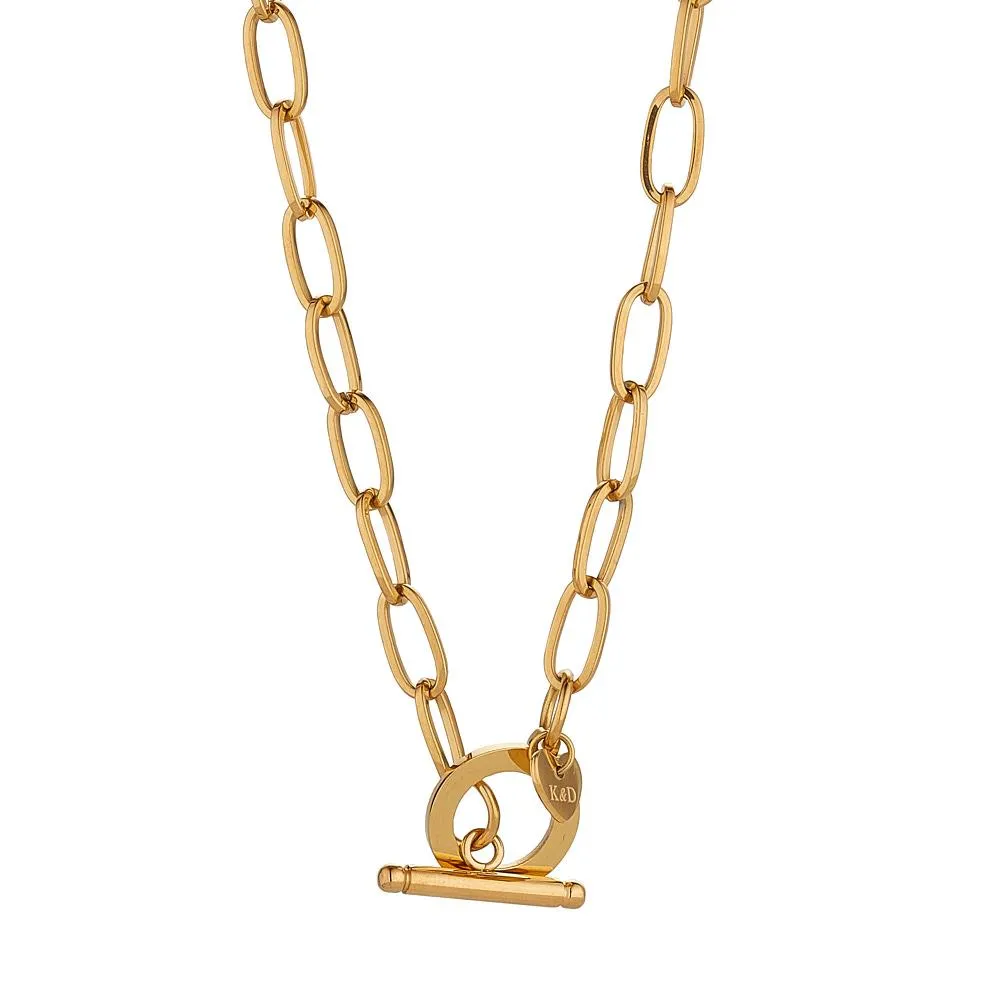 Knight & Day Ring and Toggle Link Necklace P473NDD
