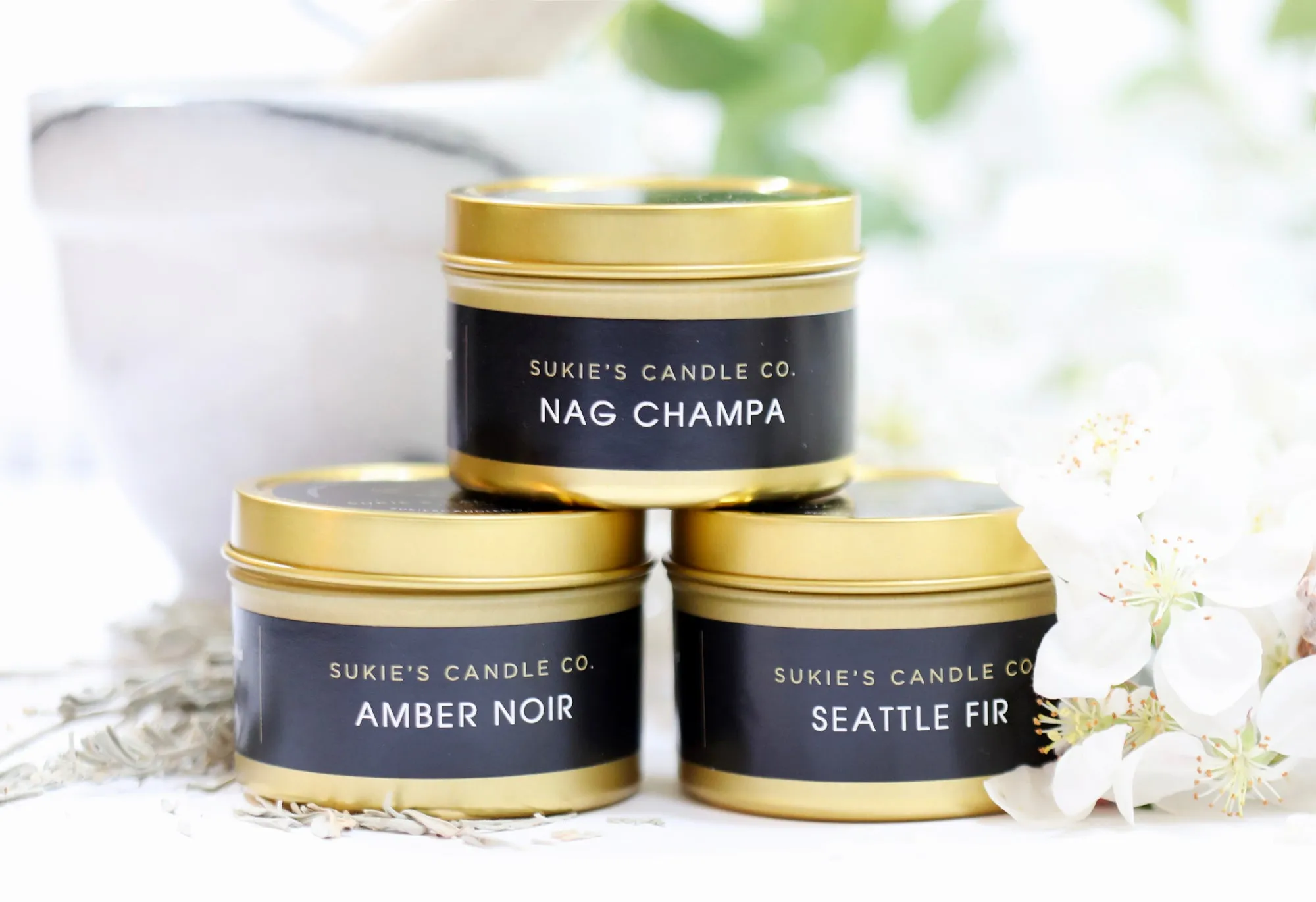 Lavender 100% Pure Soy Travel Size Candle