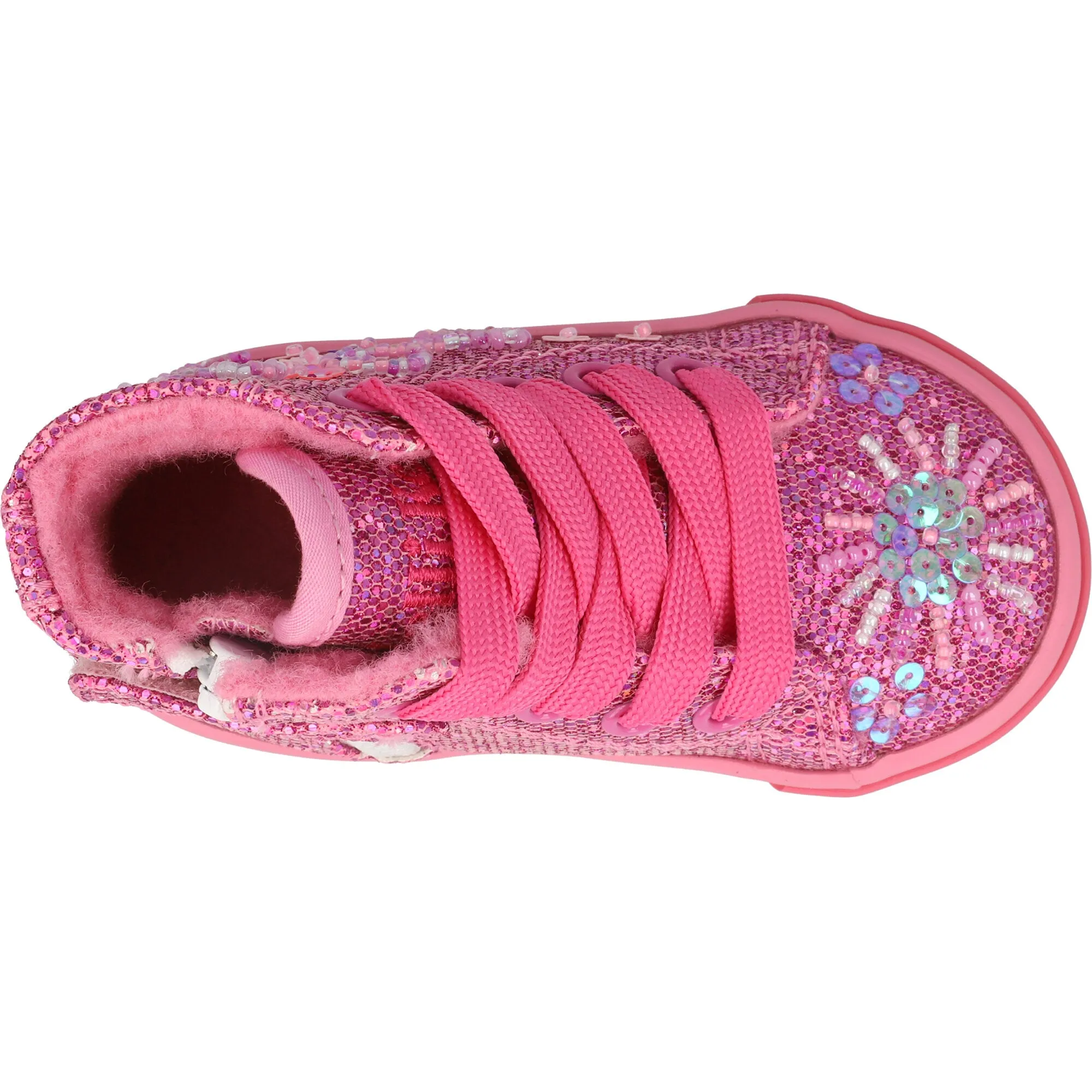 Lelli Kelly Dafne Dark Pink Mid-Top Trainers