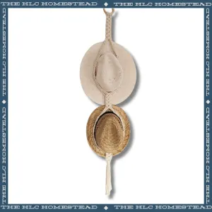 Macrame Hat Hanger