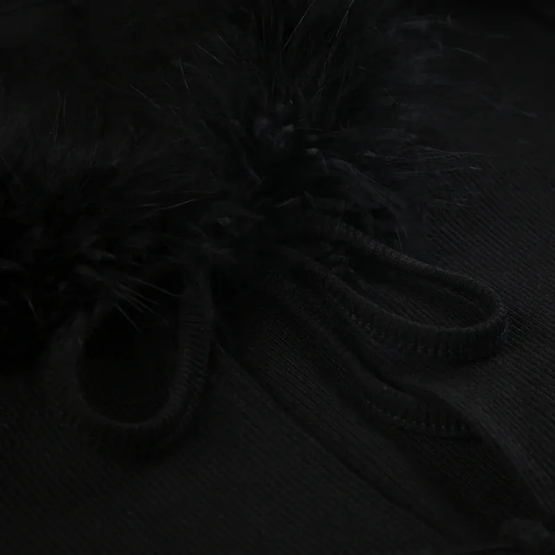 Maia Plush Top 🖤