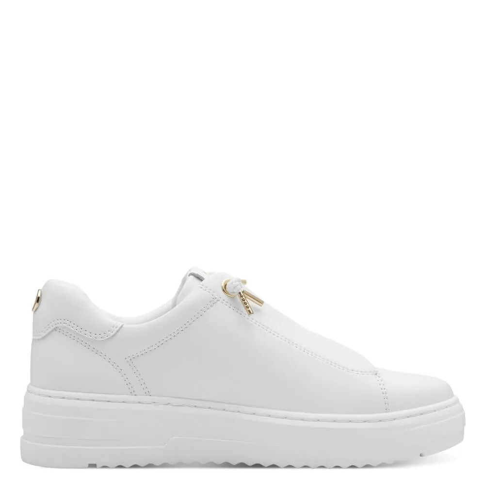 Marco Tozzi Elastic Laces Vegan Trainer 2-23724-WHITE