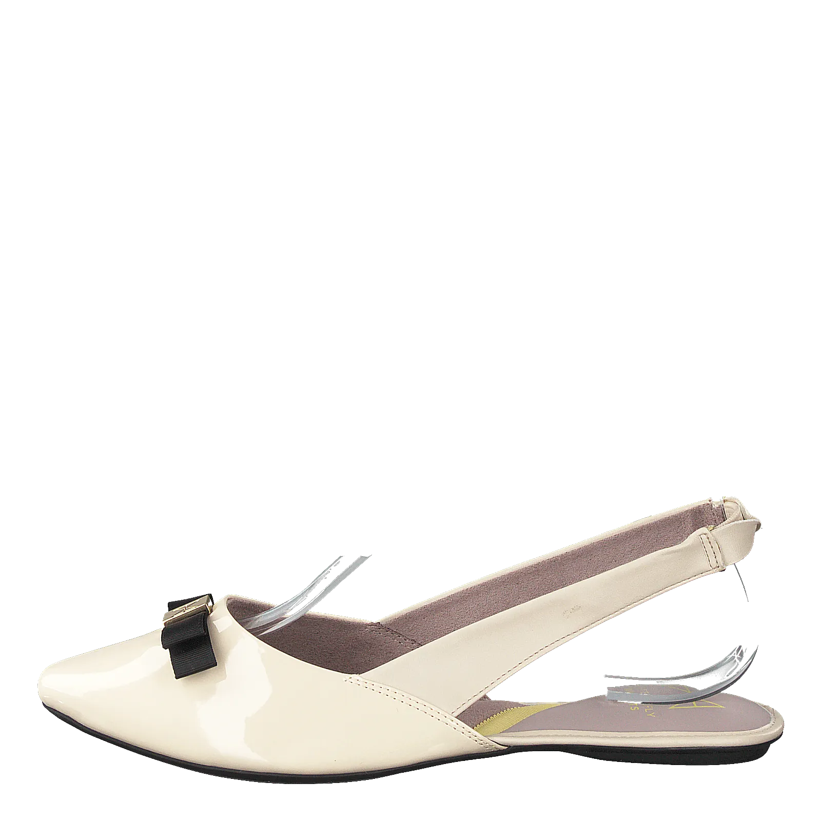 Maren Cream/black Patent