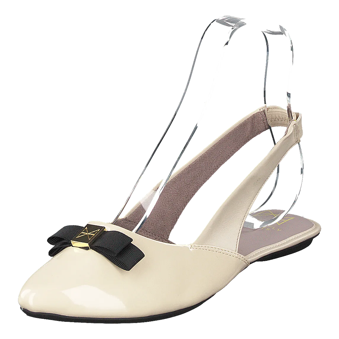 Maren Cream/black Patent