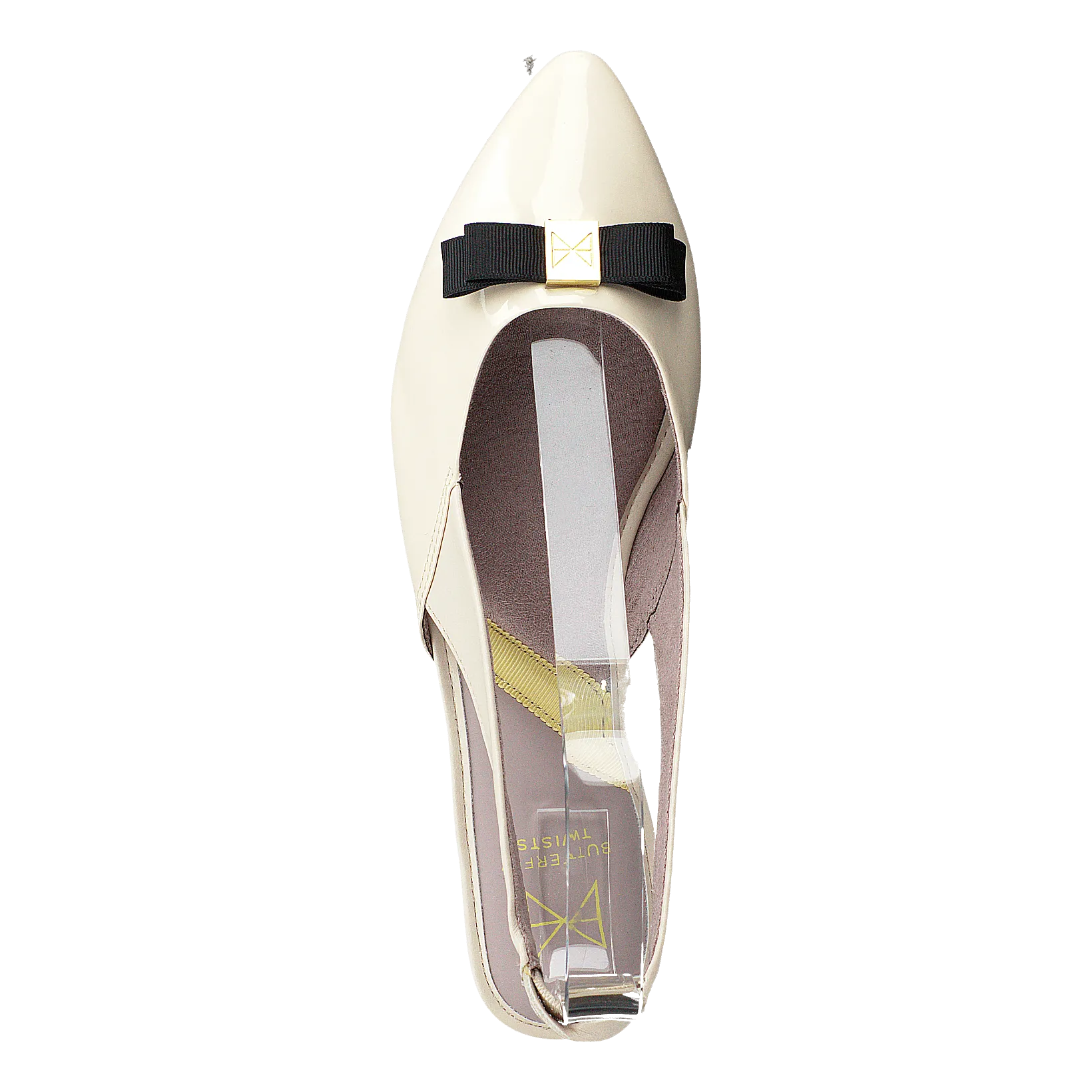 Maren Cream/black Patent