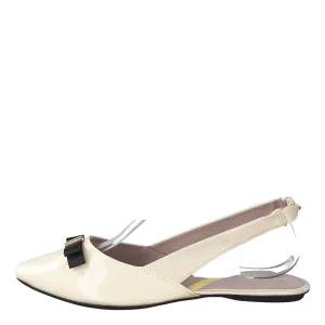 Maren Cream/black Patent
