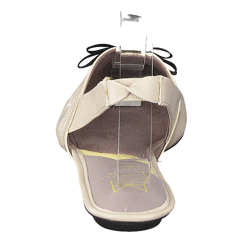 Maren Cream/black Patent