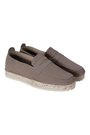 masked espadrille beige