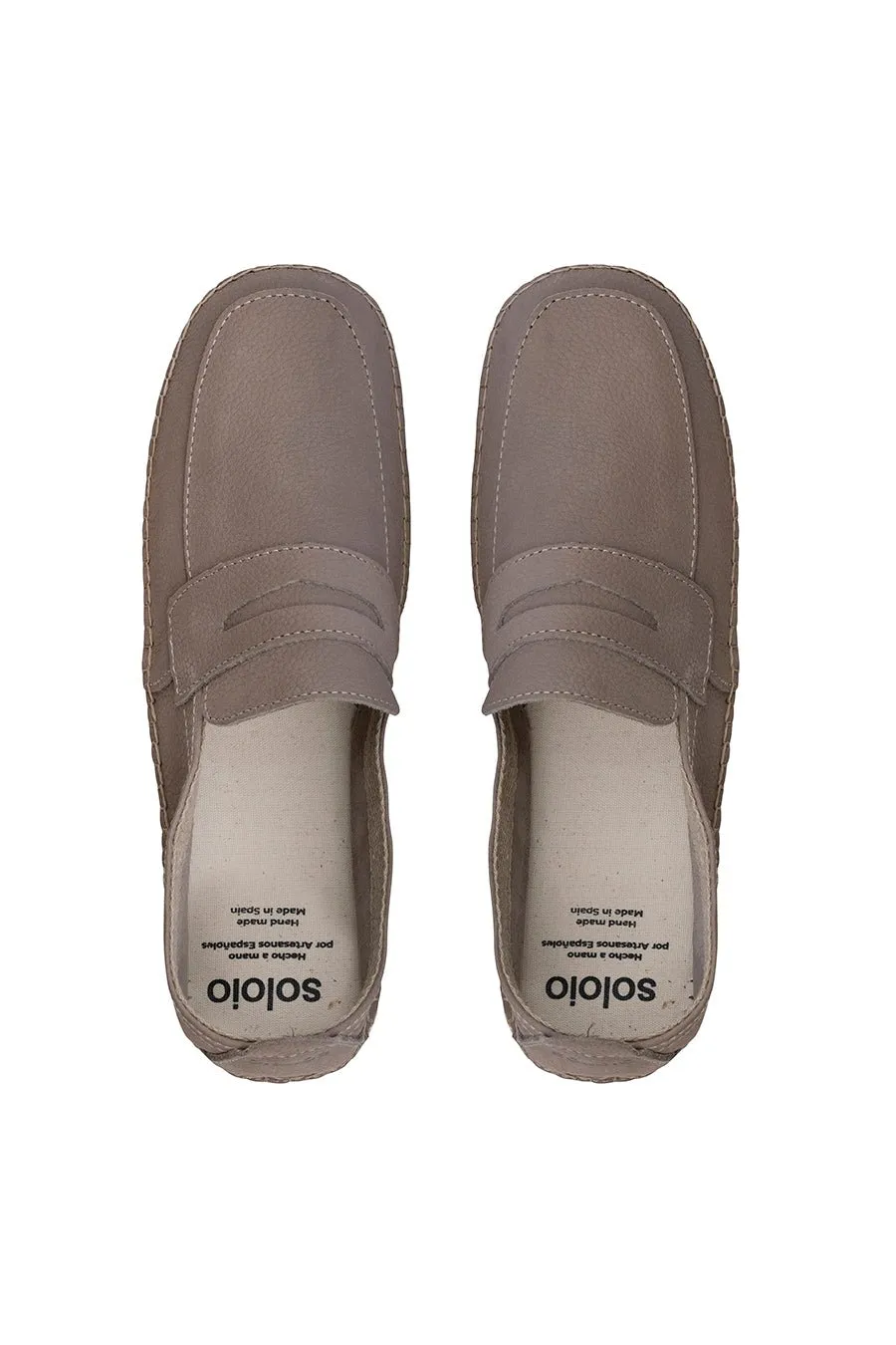 masked espadrille beige