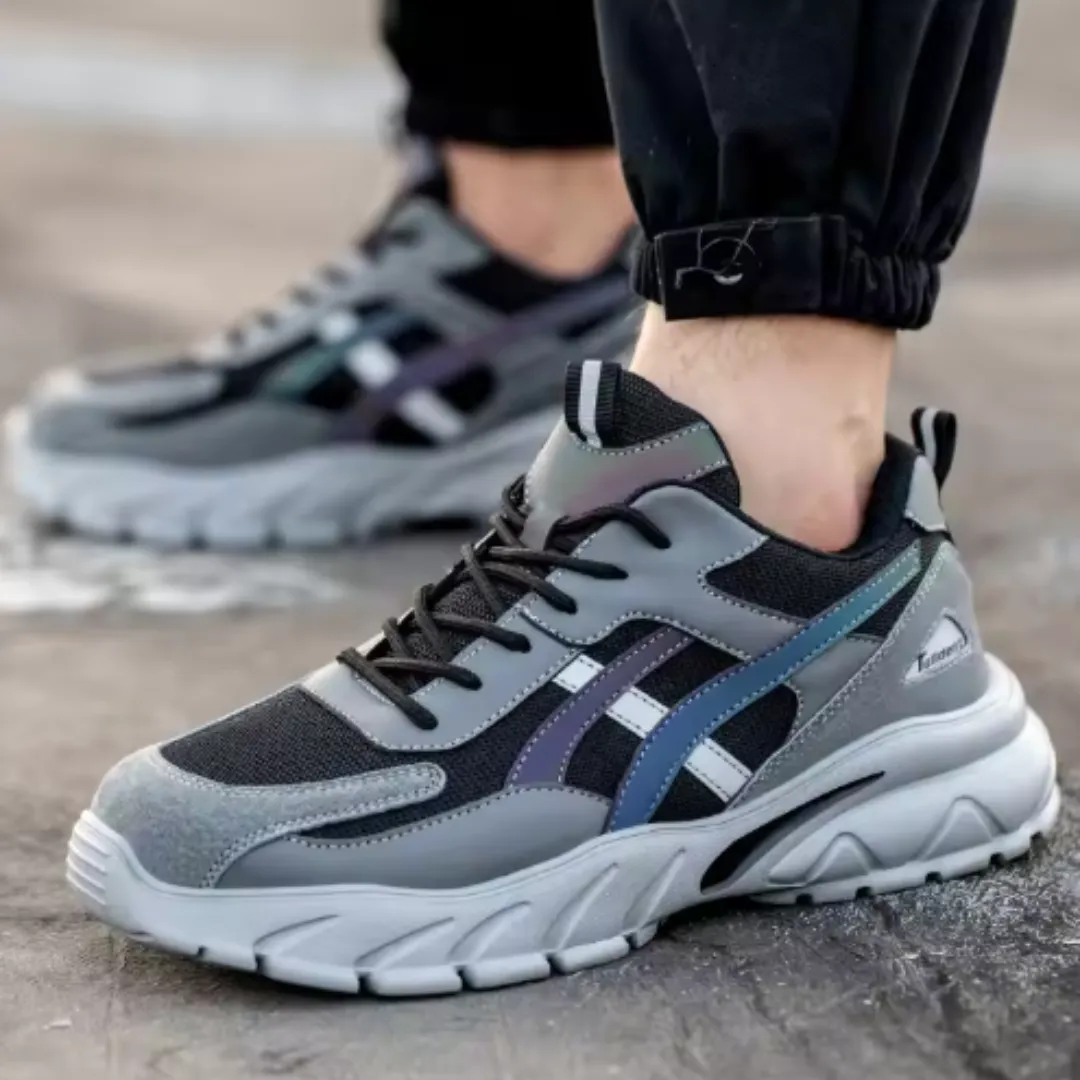 Men's Lightweight Protective Steel Toe Sneakers