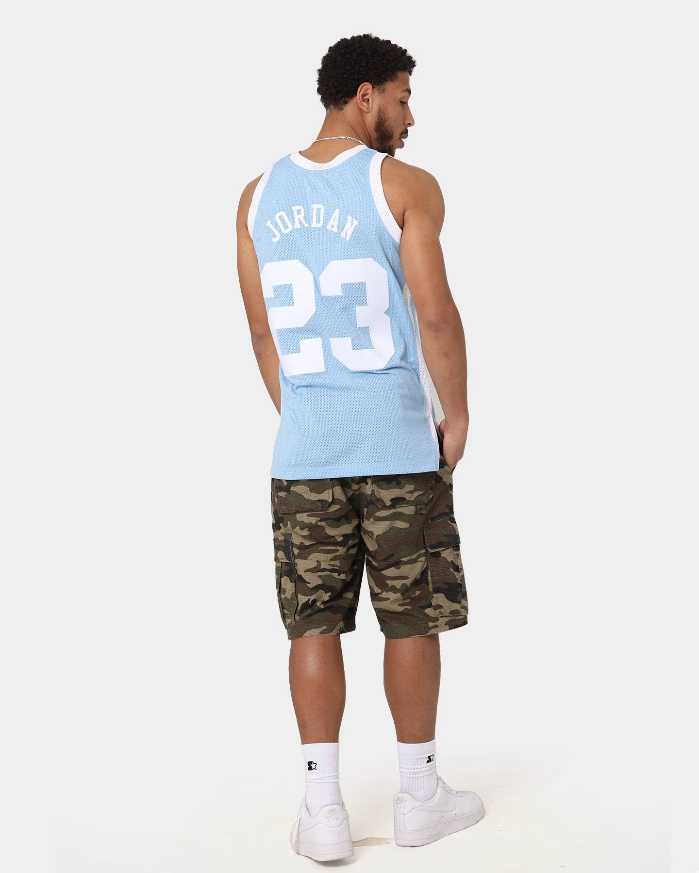 Mitchell & Ness Michael Jordan University of North Carolina Tar Heels '83-'84 Authentic Jersey Light Blue