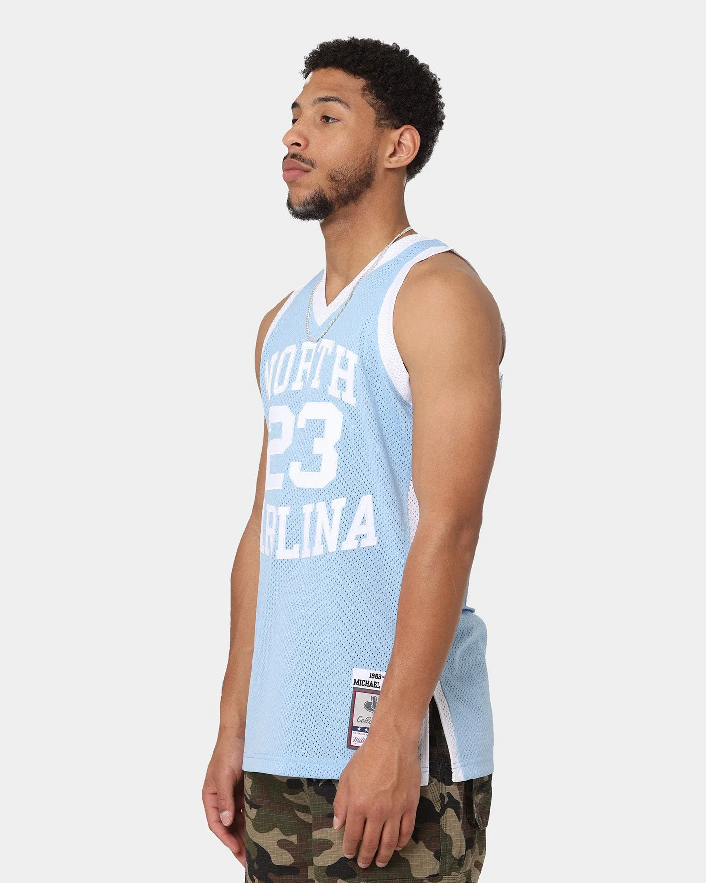 Mitchell & Ness Michael Jordan University of North Carolina Tar Heels '83-'84 Authentic Jersey Light Blue