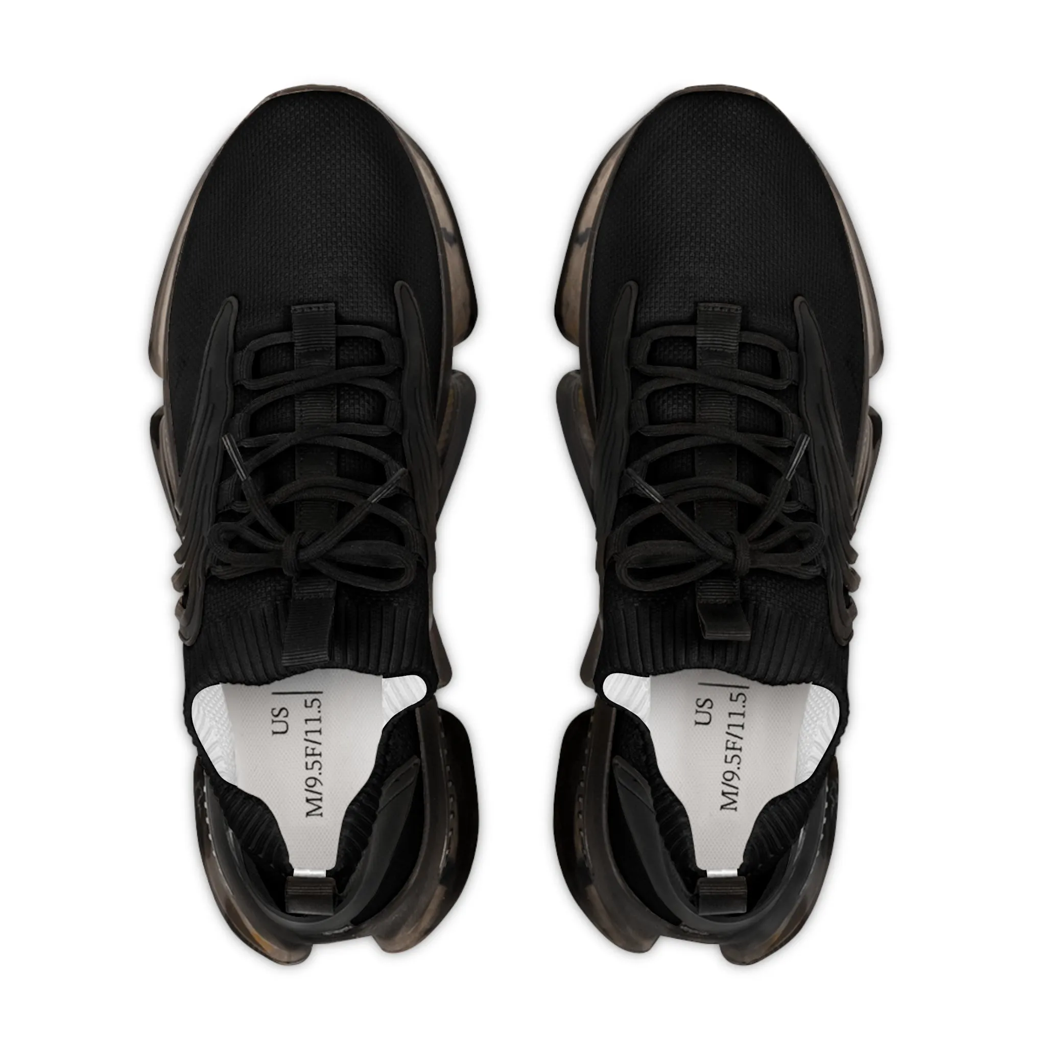Monochrome Collection Men's Breathable Mesh Sneakers -  Margo Makaroff - Personalization Available