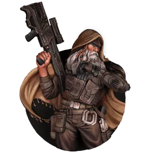 Monument Hobbies Pro Acryl Texture Trainer #2 - The Hunter