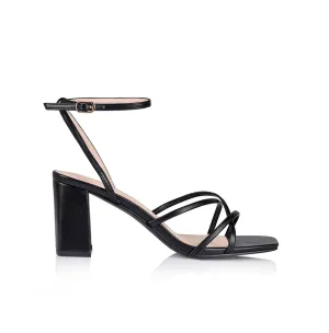 Nakita Heels - Black Smooth