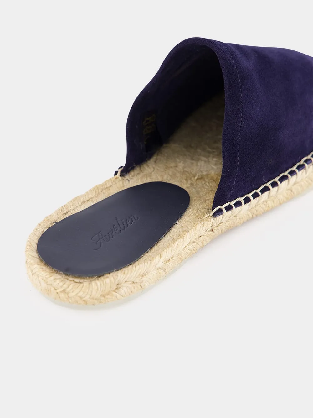 Navy Beachside Slipper