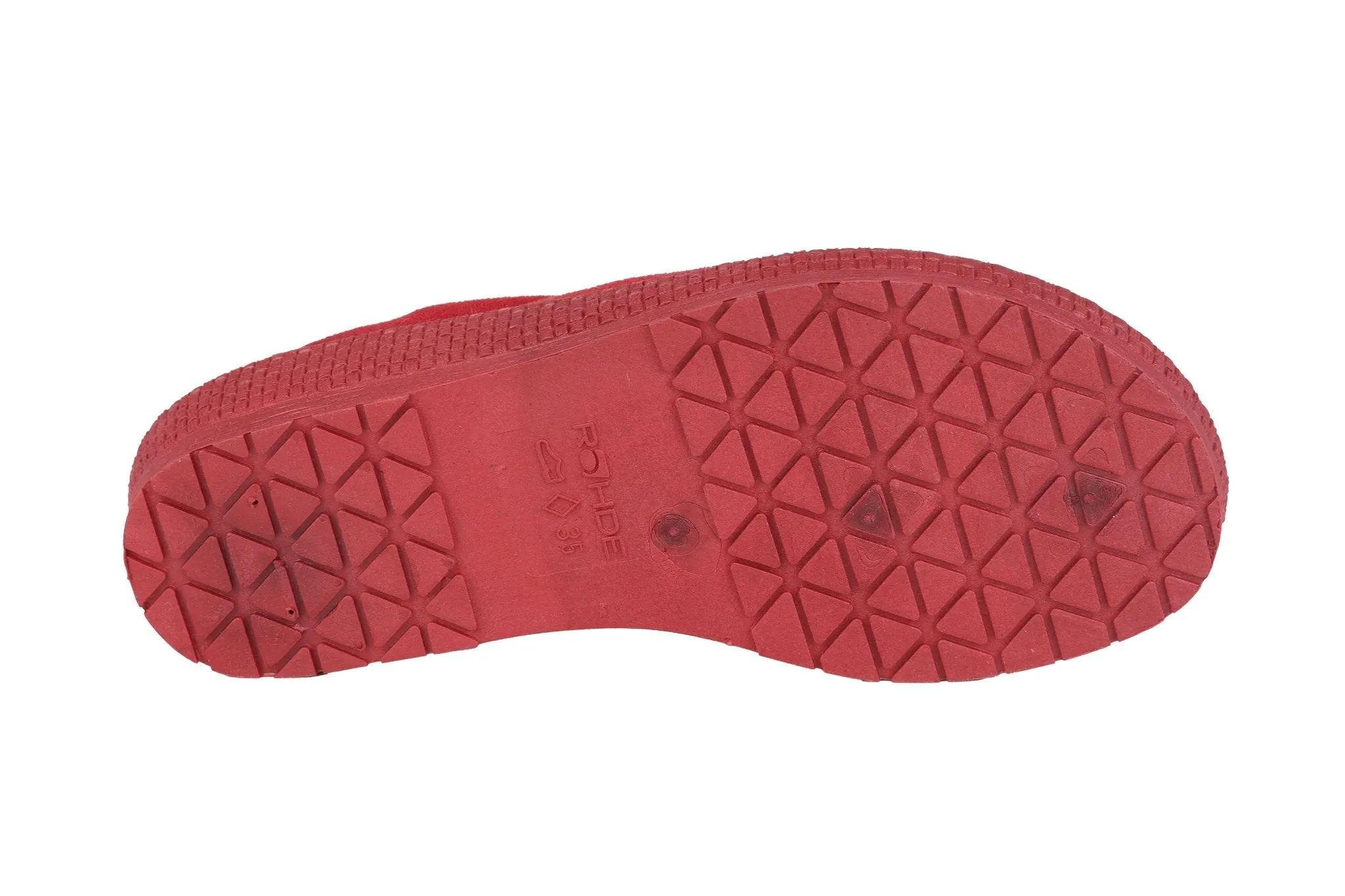 'Neustadt-D' women's outdoor clog - red