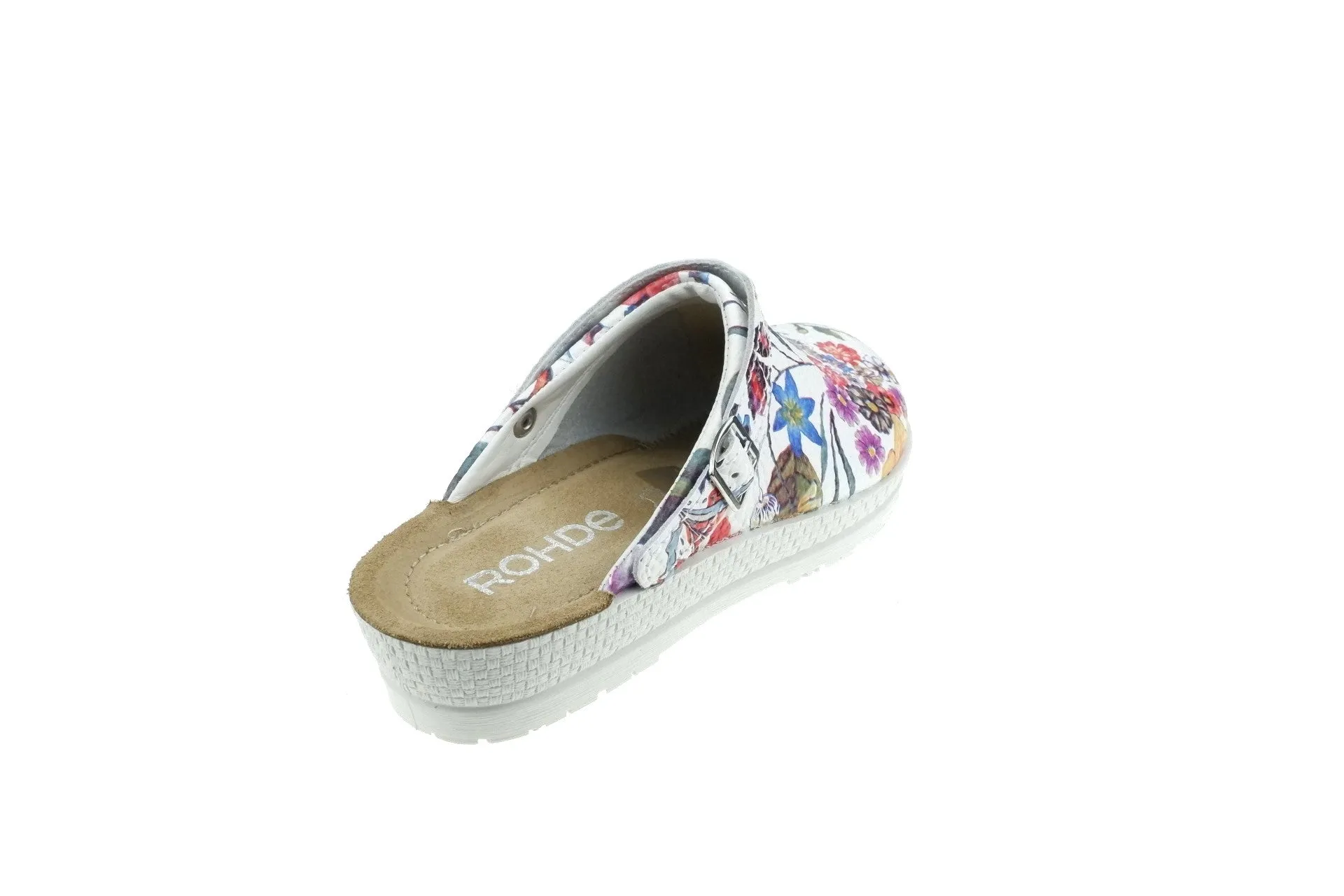 'Neustadt' women's outdoor clog - Flower mix