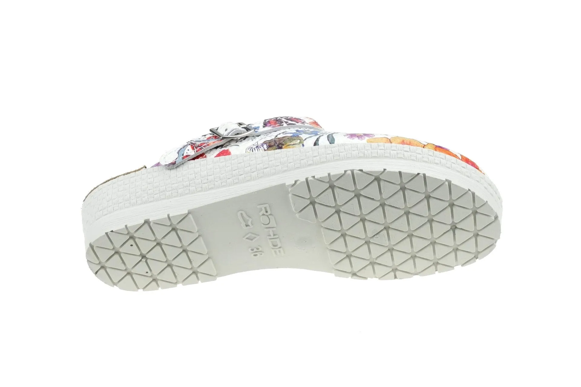 'Neustadt' women's outdoor clog - Flower mix