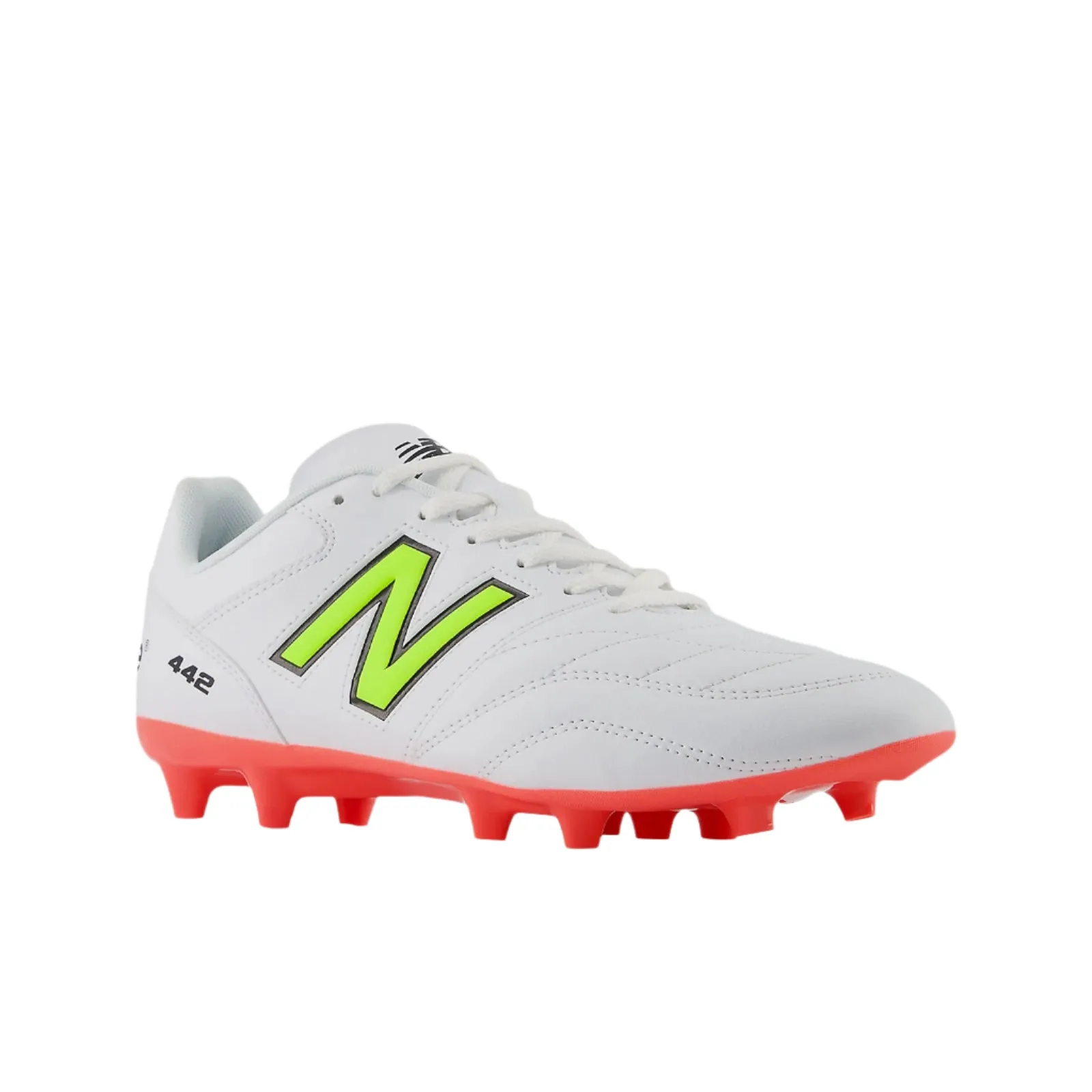 New Balance 442 Academy Firm Ground V2 - White